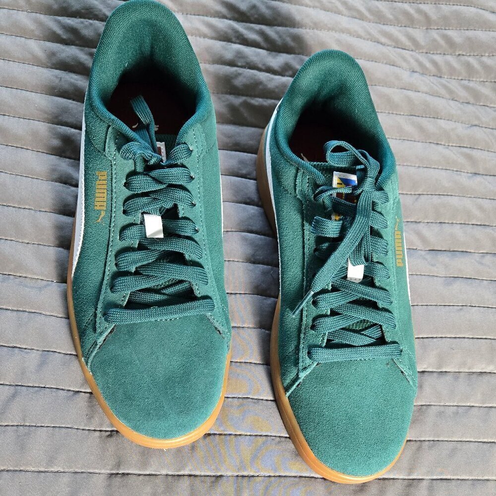 Puma Men's Smash 3.0 Year of Sports Lace Up Sneakers - 7.5 Green - Picture 3 of 7